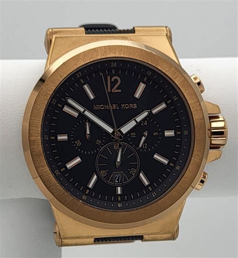 mens michael kors dylan chronograph watch|michael kors mk8184 strap.